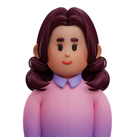【PNG素材网-png.mixinnet.cn】女孩头像