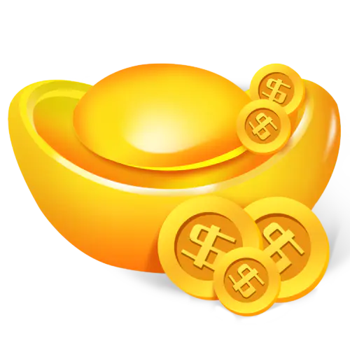 【PNG素材网-png.mixinnet.cn】金银元宝插图素材元宝金元宝png图片免抠图