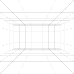 【PNG素材网-png.mixinnet.cn】透视网格