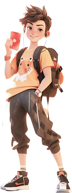 【PNG素材网-png.mixinnet.cn】男生 2