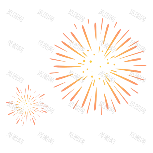 摄图网_401460782_烟花矢量素材（非企业商用）