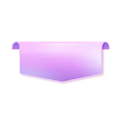 【PNG素材网-png.mixinnet.cn】渐变标签 png