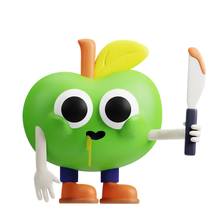 【PNG素材网-png.mixinnet.cn】PNG素材：致命苹果PNG素材