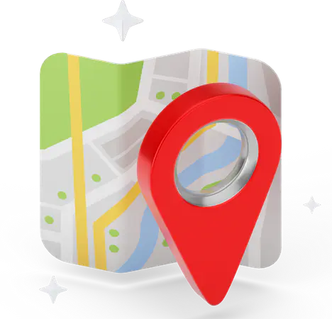 【PNG素材网-png.mixinnet.cn】Location Pin 3D Illustration