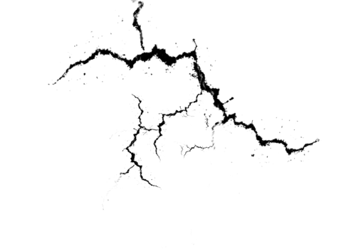 【PNG素材网-png.mixinnet.cn】裂纹 PNG 缝隙