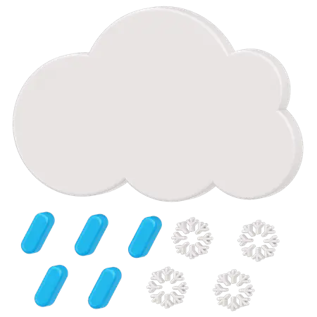 【PNG素材网-png.mixinnet.cn】雨雪