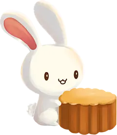 【PNG素材网-png.mixinnet.cn】中秋节 月兔 兔子 动物 (3).png