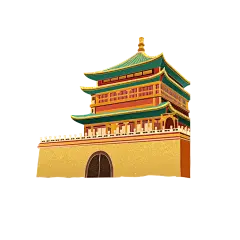 【PNG素材网-png.mixinnet.cn】古楼建筑素材 (211)