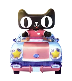 【PNG素材网-png.mixinnet.cn】2020年天猫会场Q版卡通天猫形象3D PNG免抠图
