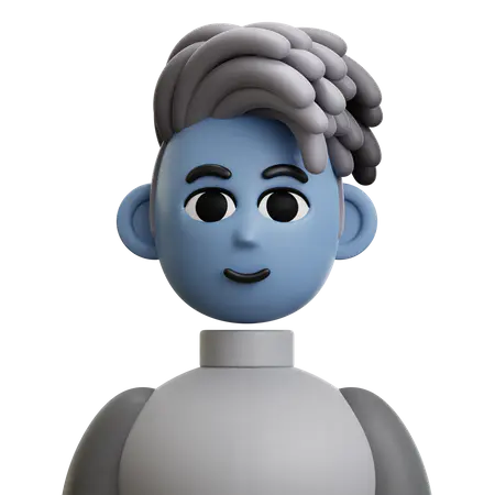 【PNG素材网-png.mixinnet.cn】长发男