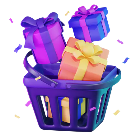 【PNG素材网-png.mixinnet.cn】赠品篮