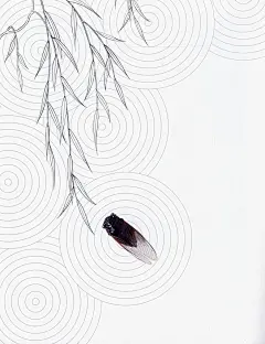 【觅图网-pic.51mitu.com】古风素材柳叶知了png