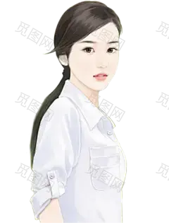 【立绘】手绘现代女_看图_橙光素材吧_百度贴吧