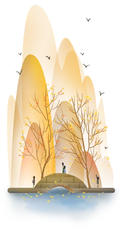 【PNG素材网-png.mixinnet.cn】金秋-山谷