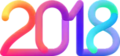 【PNG素材网-png.mixinnet.cn】2018字体设计png免扣透明素材@两秒视觉