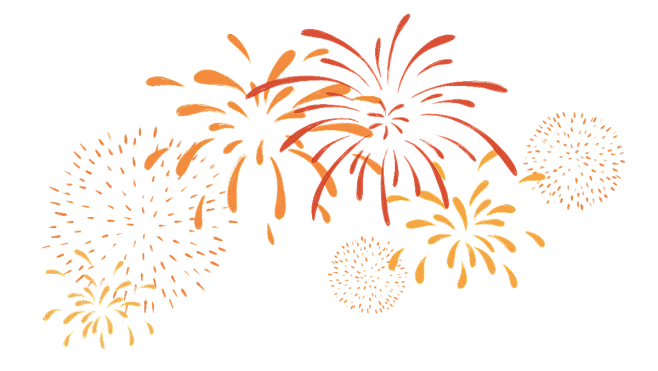 【PNG素材网-png.mixinnet.cn】礼花画框