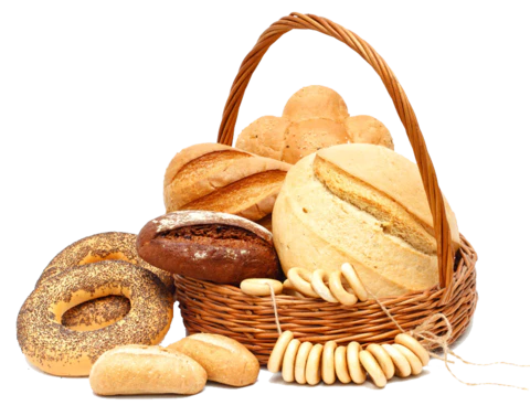 【PNG素材网-png.mixinnet.cn】一篮面包