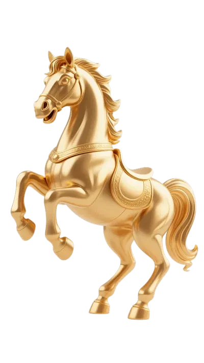 【PNG素材网-png.mixinnet.cn】免费免扣素材库-注灵网-2026新年新春3d金马元素 (4)