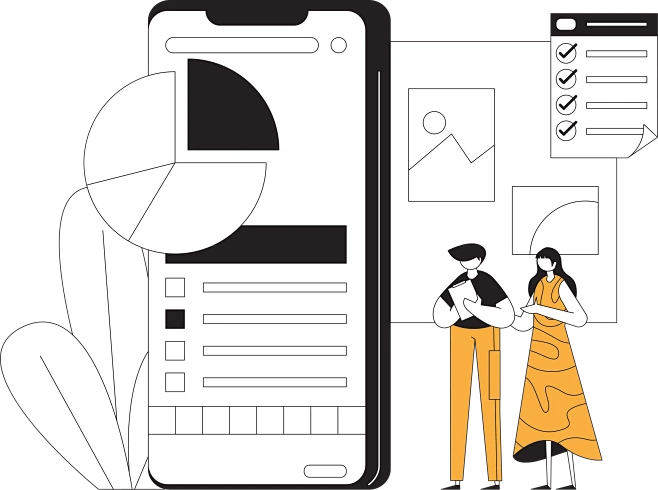 【PNG素材网-png.mixinnet.cn】Business Management Illustrati