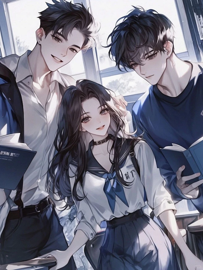 【觅图网-pic.51mitu.com】青春校园底图 | 青梅竹马_1_小山峦_来自小红书网页版
