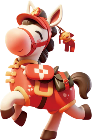 【PNG素材网-png.mixinnet.cn】马年