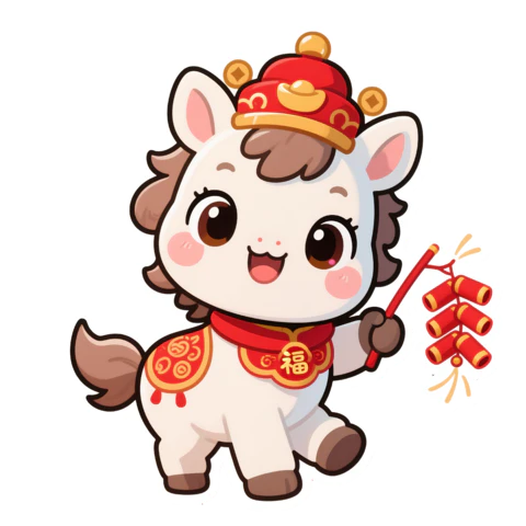 【PNG素材网-png.mixinnet.cn】马年