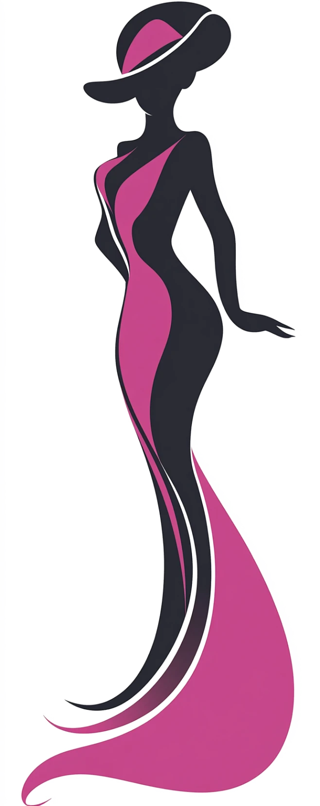 【PNG素材网-png.mixinnet.cn】38妇女节美女剪影