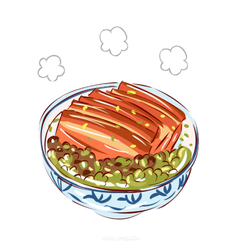 【PNG素材网-png.mixinnet.cn】扣肉