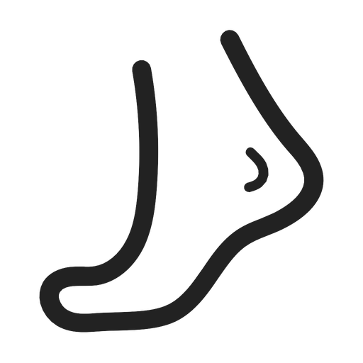 【PNG素材网-png.mixinnet.cn】觅知素材网_脚赤脚走路图标_ixintu.com