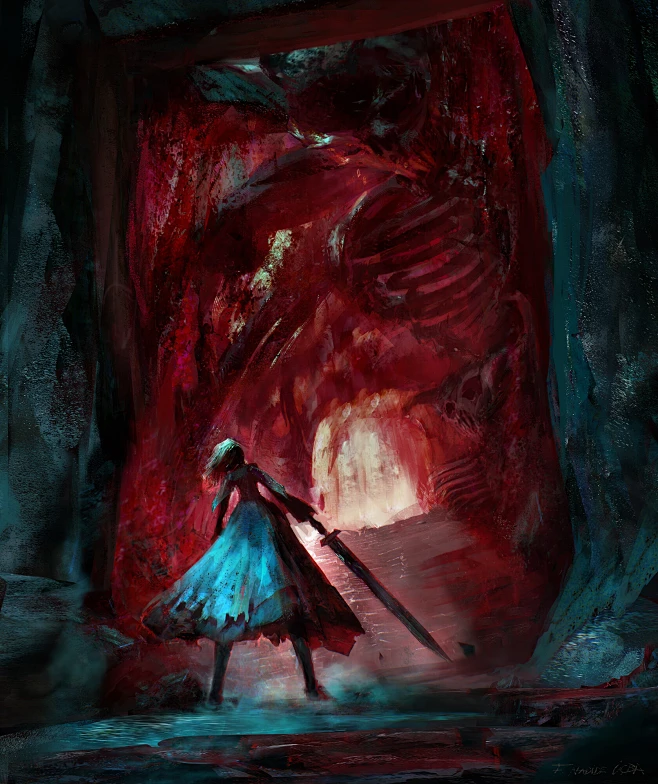 【PNG素材网-png.mixinnet.cn】HALL OF BLOOD, Nadide Öçba : Upgraded an old piece I made at 2014I initially went after blood and go