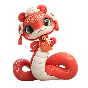 【PNG素材网-png.mixinnet.cn】蛇PNG元素素材蛇年元素