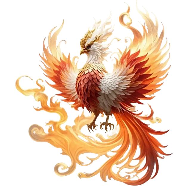 【PNG素材网-png.mixinnet.cn】朱雀