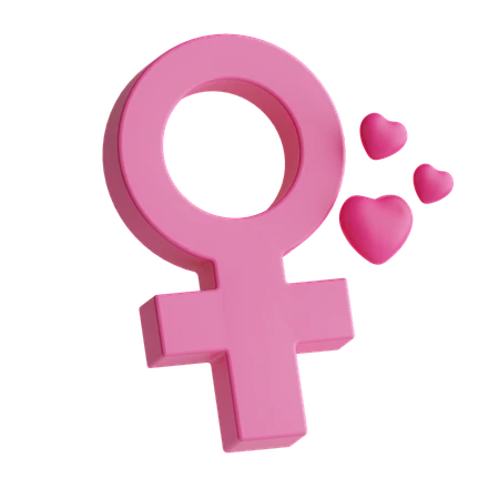 【PNG素材网-png.mixinnet.cn】PNG素材：女性符号