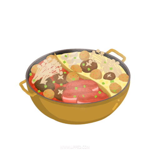 【PNG素材网-png.mixinnet.cn】火锅