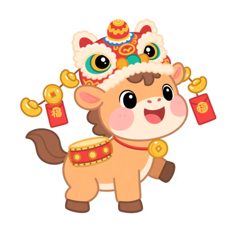 【PNG素材网-png.mixinnet.cn】马年