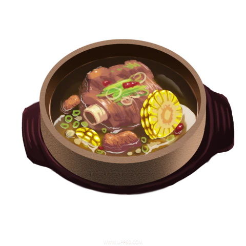 【PNG素材网-png.mixinnet.cn】炖汤