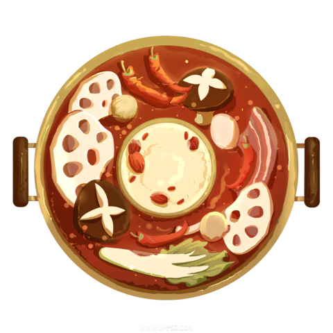 【PNG素材网-png.mixinnet.cn】火锅