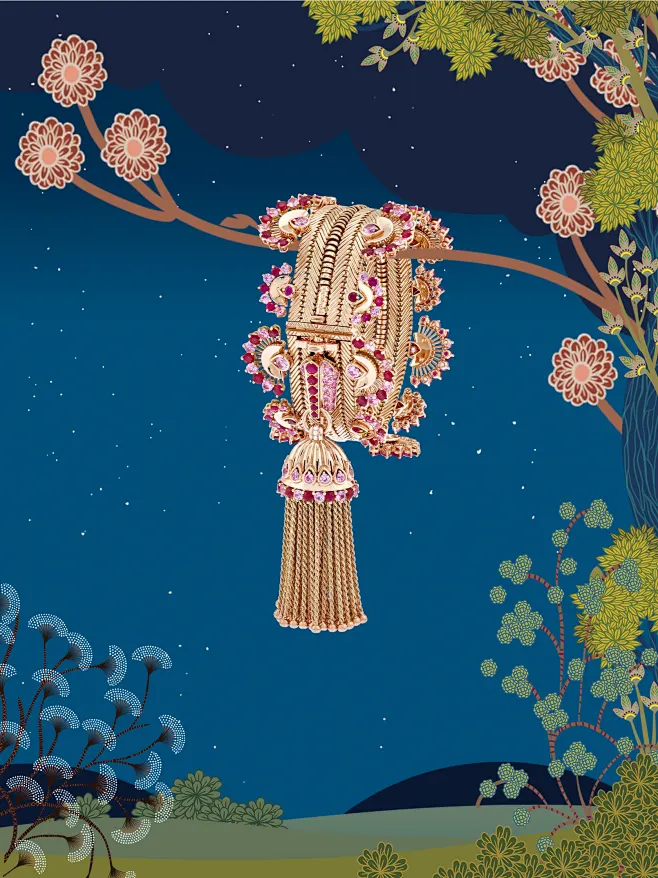 【PNG素材网-png.mixinnet.cn】Zip Antique Rayon项链，可转换为手链，玫瑰金