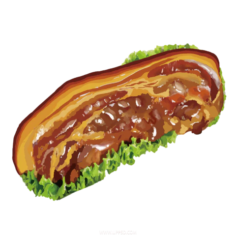 【PNG素材网-png.mixinnet.cn】腊肉