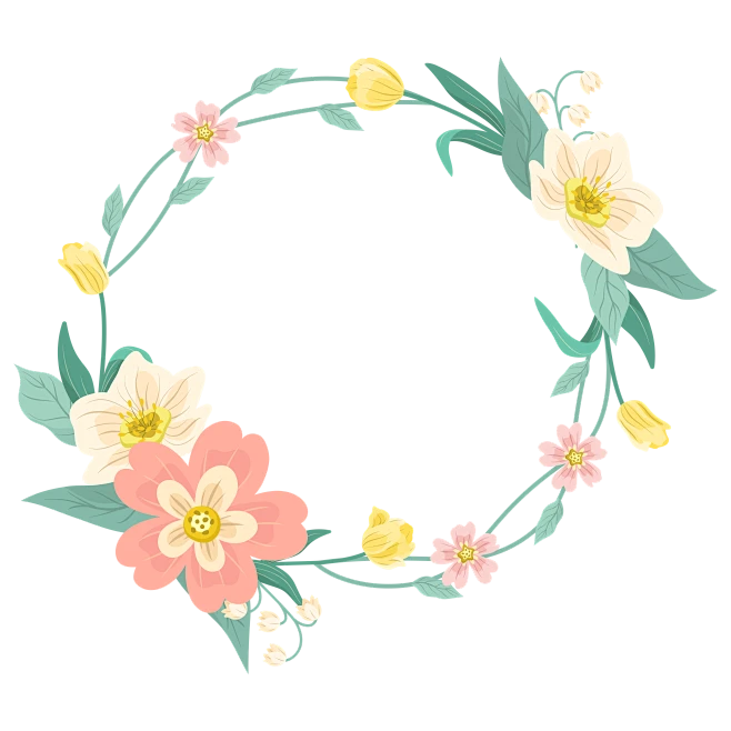 【PNG素材网-png.mixinnet.cn】Wreath-05