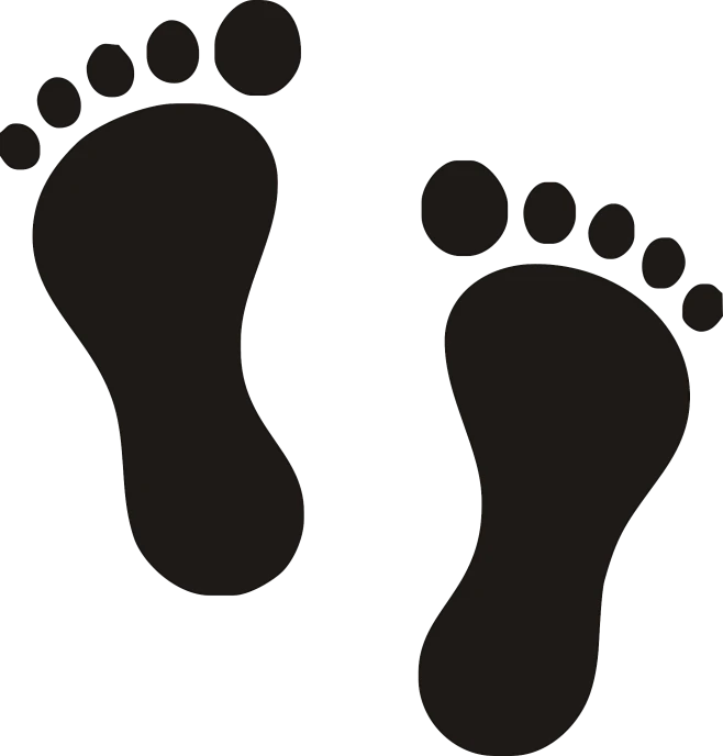 【PNG素材网-png.mixinnet.cn】脚印,脚,足迹,足印