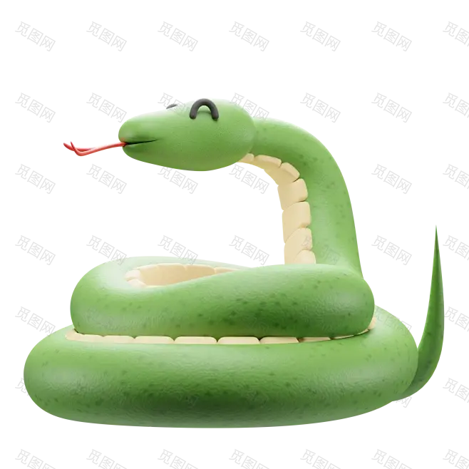 snake_3d5.PNG素材