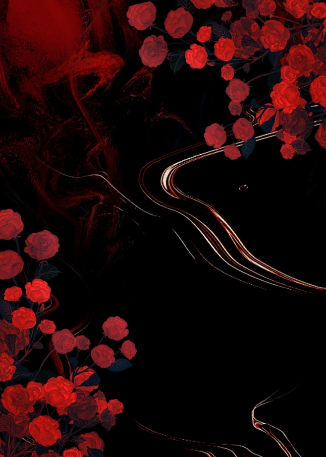 【PNG素材网-png.mixinnet.cn】底图/红玫瑰/素锦/素锦底图看什么看鲨齿梳头
