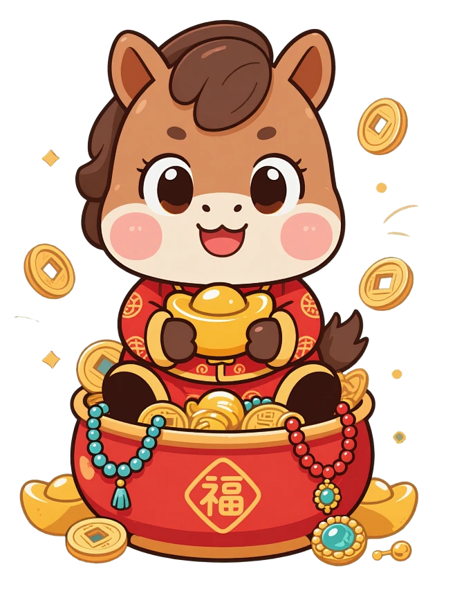 【遵图网-zunyi114.com】2026年新春春节小马年IP形象吉祥物png海报72