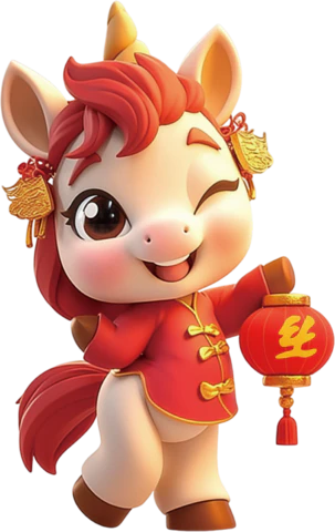 【PNG素材网-png.mixinnet.cn】马年