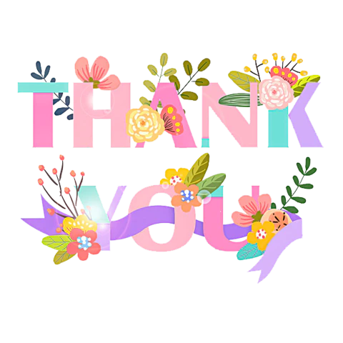 【PNG素材网-png.mixinnet.cn】创意thank you艺术字体