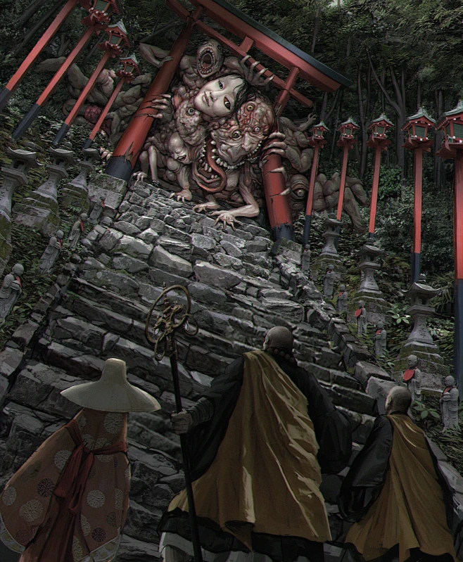 【PNG素材网-png.mixinnet.cn】ONRYO|怨霊
