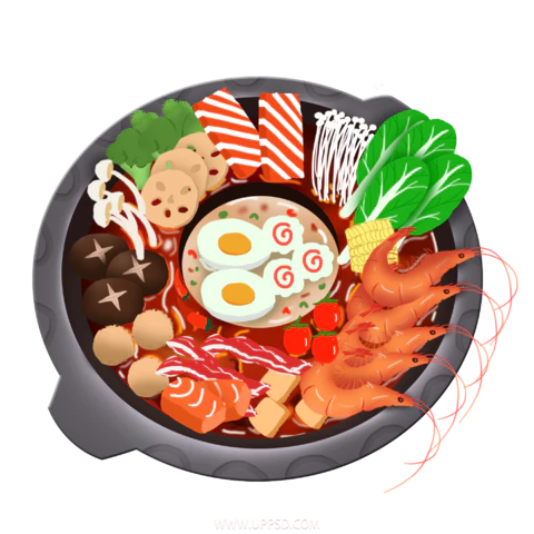【PNG素材网-png.mixinnet.cn】火锅