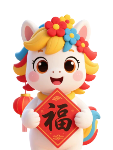 【PNG素材网-png.mixinnet.cn】马年