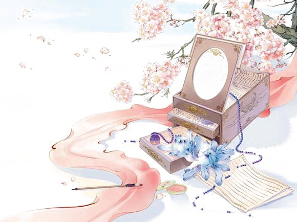 【PNG素材网-png.mixinnet.cn】古风唯美水彩手绘粉色桃花树花朵PNG素材网花枝PNG免扣透明设计素材